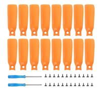 Bocguy Flip Hélices, 16 Pcs Drone DJI Flip Hélices con 24 Tornillos & 2 Destornillador, 4022 Hélice para DJI Flip Accesorios Reemplazo, Bajo Nivel de Ruido (Naranja)