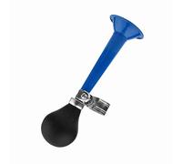 Bocina de Aire para Bicicleta, Bocina Portátil Elegante y Ruidosa para Ciclistas, Goma/Hierro (Blue)