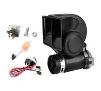 Bocina de aire para motocicleta, bocina de aire de 12 V, bocina de aire de alto volumen, bocina de caracol de 130 dB, adecuado para coche, moto, bicicleta eléctrica, camión