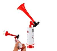 Bocina de Aire Portátil - Bocina de Bomba Aire Manual Portátil,Generador Sonido Manual para Fútbol Estadio Eventos Deportivos Camping Ciclismo Montaña Caza Senderismo