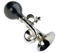 Bocina de Metal para Bicicleta, Bicicleta de Bocina de Aire con Abrazadera Ajustable para El Accesorio del Manillar, Fuerte y Robusta (180×75×65 mm)