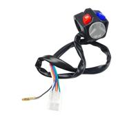 Bocina de motocicleta compatible con el interruptor EXC XC XCW EXCF SX SXF 125 150 200 250 350 450 500 for Husqvarna TE FE TX FX(Left)