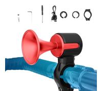 Bocina De Recargable - Timbre De Bicicleta Eléctrica Tipo C | Alarma De Seguridad Para Bicicleta IPX5 Resistente Al Agua Con Sonido De 120dB Para Desplazamientos Diarios, Aventuras, Conducción E