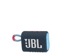 Bocina JBL Go 3, bocina Bluetooth portátil impermeable IP67 a prueba de polvo para exteriores (azul y rosa)