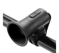 Bocina para bicicleta de carretera 120dB Campanas electrónicas para bicicletas Accesorio para bicicletas de ciclismo montado en manillar impermeable Bocina montada en manillar de ciclismo fácil de de