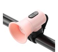 Bocina para bicicleta de carretera 120dB Campanas electrónicas para bicicletas Accesorio para bicicletas de ciclismo montado en manillar impermeable Bocina montada en manillar de ciclismo fácil de de