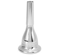 Bocina para Tuba, Boquilla de Cobre Duradera 13.3mm - Mejor Sonido y Resistencia, Accesorio para Instrumentos de Viento (Plata)