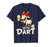 Bock auf DART - Cabra con jarra de cerveza, divertido jugador de dardos Camiseta