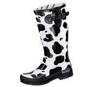 Bockstiegel Botas de goma de las señoras de, Negro , 39 EU