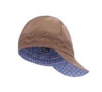 BOCOMAL Welding Cap HRC2 - Gorras de soldador resistentes al fuego, 283.5 g, lona de algodón, 6 paneles, Marrón, 6 7/8