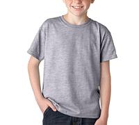 BOD HOME, Pack 1 o 2 Camisetas de Niño/Unisex Manga Corta 100% Algodón, Camiseta Infantil Básica Cuello Redondo para Niños, Variedad de Colores Lisos, Suave, Cómoda, Versátil, Tallas de 5 a 14 años