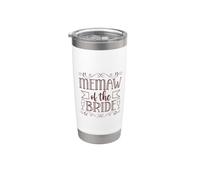 Boda - Abuela de la novia Vaso térmico de acero inoxidable de doble pared