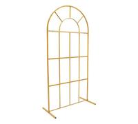 Boda arco para puerta de metal, 100 x 50 x 200 cm, soporte para bodas, ceremonias de cumpleaños