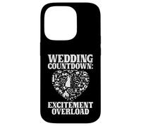 Boda Cuenta atrás emoción sobrecarga Novia a ser Carcasa para iPhone 14 Pro