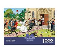 Boda de la Iglesia Noruega Stave Puzzle De Madera Impermeable DIY Puzzles De 1000 Piezas Regalos para Adultos Imposible Rompecabezas Juegos Educativos