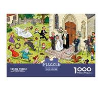 Boda de la Iglesia Noruega Stave Puzzle De Madera Impermeable Puzzles De 1000 Piezas para Adultos Imposible Rompecabezas Juegos Desafiantes