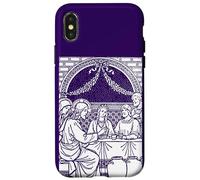 Boda en Caná Art Water into Wine Tradicional Católica Carcasa para iPhone X/XS