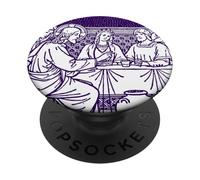 Boda en Caná Art Water into Wine Tradicional Católica PopSockets PopGrip Adhesivo