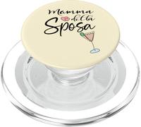 Boda en Italia Mamma Della SPOSA Italiana Novia PopSockets PopGrip para MagSafe