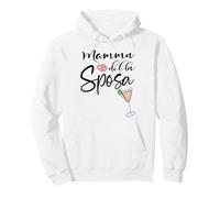 Boda en Italia Mamma Della SPOSA Italiana Novia Sudadera con Capucha