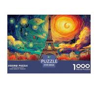 Boda en París Rompecabezas para Adultos Multicolor Y Aparentemente Imposible Sorprenderá A Hombres, Mujeres, Adultos Y Niños (14+ Años) 38x26cm/1000pcs