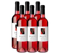 Bodega Enate - Rosado Cabernet Sauvignon - Pack de 6 Botellas de 75 cl - Vino Rosado D.O. Somontano - Monovarietal - Afrutado y con Aromas de Arándano, Frambuesa y Pimiento