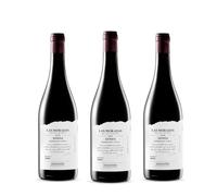 Bodega Las Moradas de San Martín - Senda - Pack de 3 Botellas de 75 cl - Vino Tinto con D.O. Vino De Madrid - Vino Tinto Fresco y Aromático con Notas Florales
