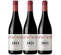 Bodega Pirineos 3404 | Vino Tinto con Denominación de Origen - Estuche 3 x 75 cl