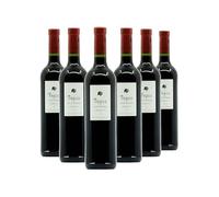 BODEGAS ARAGONESAS - FAGUS | Vino tinto Denominación de Origen Campo de Borja | 100% Garnacha | Caja de 6 Botellas - 0,75L por botella