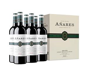 BODEGAS OLARRA - Añares - Vino Tinto Crianza DOCa Rioja. Estuche de 6 botellas de 750 ml.