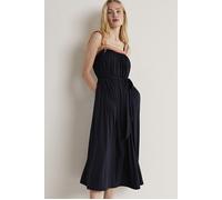 Boden Crochet Trim Jersey Maxi Dress Nav Talla: 16R | Vestidos Midi Outlet | Mujer