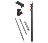 Boden Telefonhalter, Trail Camera Stake | Einstellbare Spike Stativ -Kameras Pfahl | Metal Ground Spikes Trail CAM Mount für Live -Broadcast -Fotografie