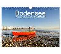 Bodensee - Uferlandschaften im schönsten Licht 2026 (Wandkalender 2026 DIN A4 quer), CALVENDO Monatskalender: Monatskalender mit Bildern eines Jahres vom Bodensee