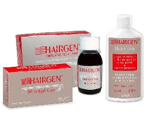 Boderm Hairgen Pack Caída Severa Champú 200ml + Solución Oral + 90 Cápsulas