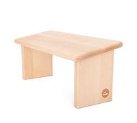 Bodhi Banco de meditación clásico | Taburete de yoga de madera | Asiento de rodilla Medibank para una meditación profunda | Banco de yoga ergonómico | Taburete portátil de meditación | Accesorios de