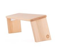 Bodhi Banco de meditación plegable | Taburete de yoga de madera | Asiento de rodilla para meditación profunda | Banco de yoga ergonómico | Taburete de meditación portátil | Accesorios de yoga para