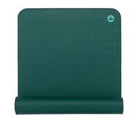 Bodhi Esterilla de yoga Eco Pro XL, caucho natural extremadamente antideslizante, extra larga, ecológica, esterilla profesional para yoga y pilates, ideal para yoga dinámico, 200 x 60 x 0,4 cm, verde