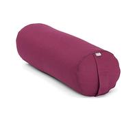 Bodhi | Yoga Bolster ECO | 100% algodón orgánico | rollo de yogaroll con relleno de espelta orgánica | funda lavable | cojín para ejercicios de yoga restaurativos | grande aprox. 65 x