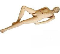 BODHIS Maniquí de Entrenamiento para Ancianos, Modelo anatómico Humano de enfermería, simulador de atención al Paciente, enseñanza y educación