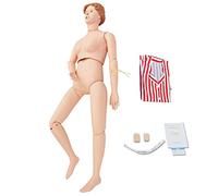 BODHIS Modelo de enseñanza, maniquí de Entrenamiento de Habilidades de enfermería, maniquí de RCP para atención al Paciente, maniquí de Cuerpo Completo de tamaño Natural