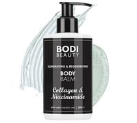 BODI BEAUTY - Bálsamo corporal blanqueador 250 ml - Loción corporal con fitocolágeno, niacinamida, glicerina, urea y alantoína | hidratación intensa, sensación suave y rápida absorción - cuidado