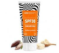 BODI BEAUTY Leche Solar SPF 30 Cuerpo y Cara Resistente al Agua 150ml