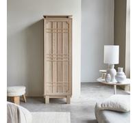 Bodi - Columna de almacenaje de roble macizo H 190 x B 62 x T 50 cm
