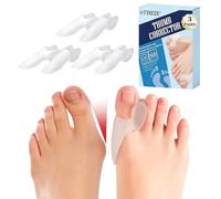 Bodiiwuliu 6 Piezas Corrector Juanetes Hallux Valgus de Silicona,Corrector Juanetes Mujer y Hombre,Para Alivia Dedo Gordo Del pie Valgus Dolor, Reutilizable, para Hombres y Mujeres