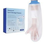 Bodiiwuliu Reutilizable Protector de Escayola Impermeable Manos,Impermeable para Proteger el Manos Durante la Ducha y el Baño, Cómodo y Ligero,Apto para la Mayoría