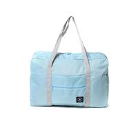 BODOBTF Bolsas de viaje plegables de nailon de gran capacidad, unisex, resistentes al agua, para hombres y mujeres, Blue, Talla única