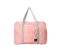 BODOBTF Bolsas de viaje plegables de nailon de gran capacidad, unisex, resistentes al agua, para hombres y mujeres, Pink, Talla única