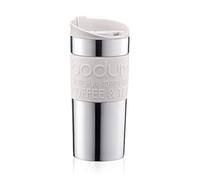 Bodum 11068-913 - Taza de Viaje térmica, pequeña, 0,35 l, Color Blanco Crema