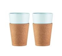 Bodum - 11583-109 - Bistro - 2 pcs tazas c/ manga de corcho - 0,6 l