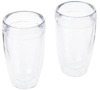 Bodum 11850-10SA - Juego de 2 Vasos de Doble Pared (plástico Resistente, 2 x 0,45 L)